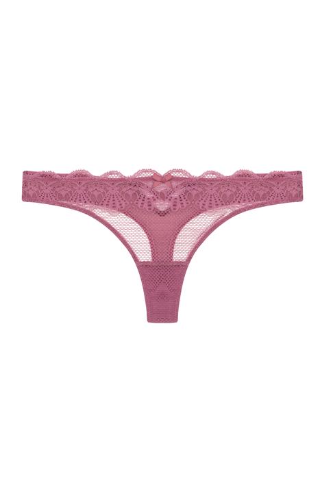 Shell Lace String Brief