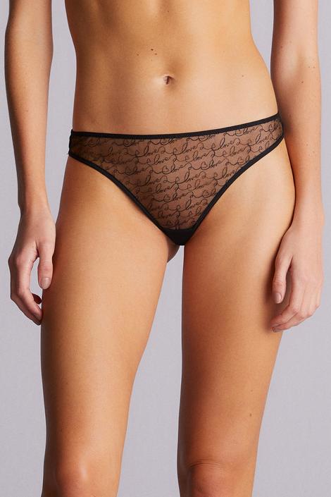 Wow Lace String Panties