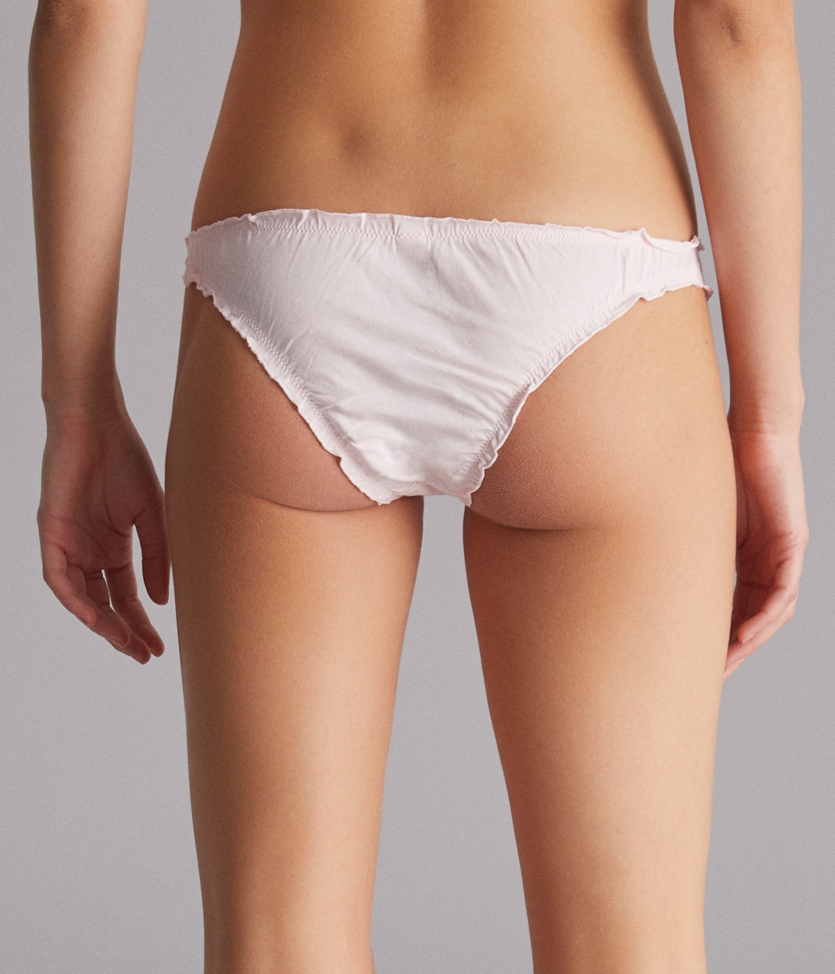 Cotton Frill Brazilian Panties.