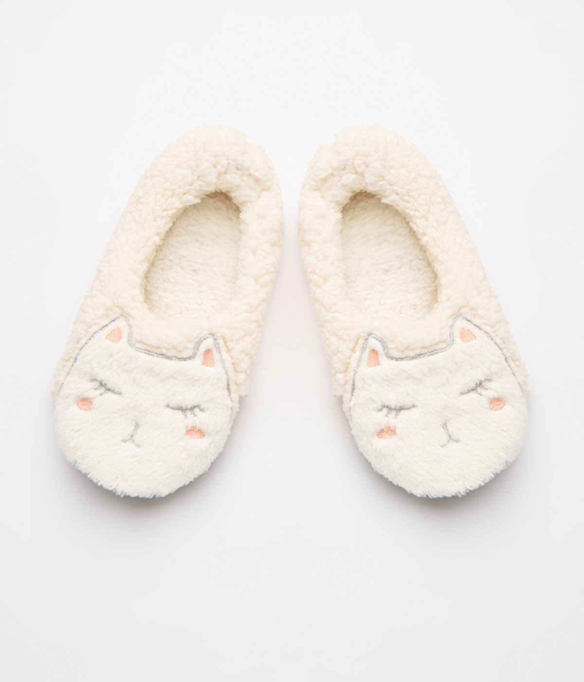 Fluffy Cat Liner Socks