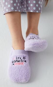 Girls Shine Liner Socks