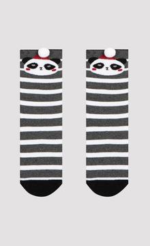 Stripe Bear Socks