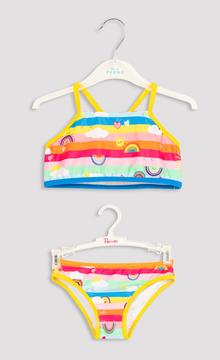 Girls Sunshine Halter Bikini Set