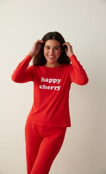 Set Pijama Base Happy Cherry