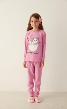 Set Pijama Fetițe Squirrel