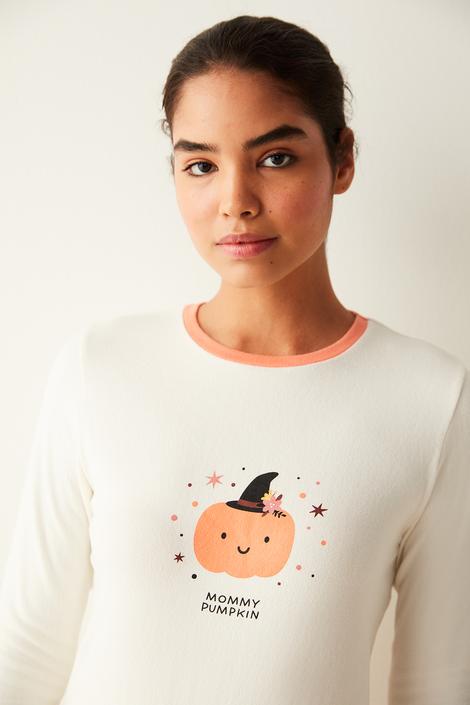 Set Pijama Mommy Pumpkin