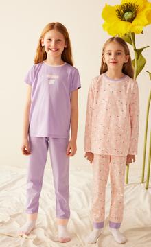 Set Pijama Fetițe Flying
