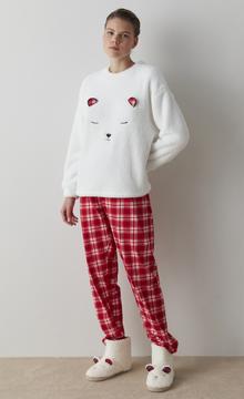 Set Pijama Plaid Bear